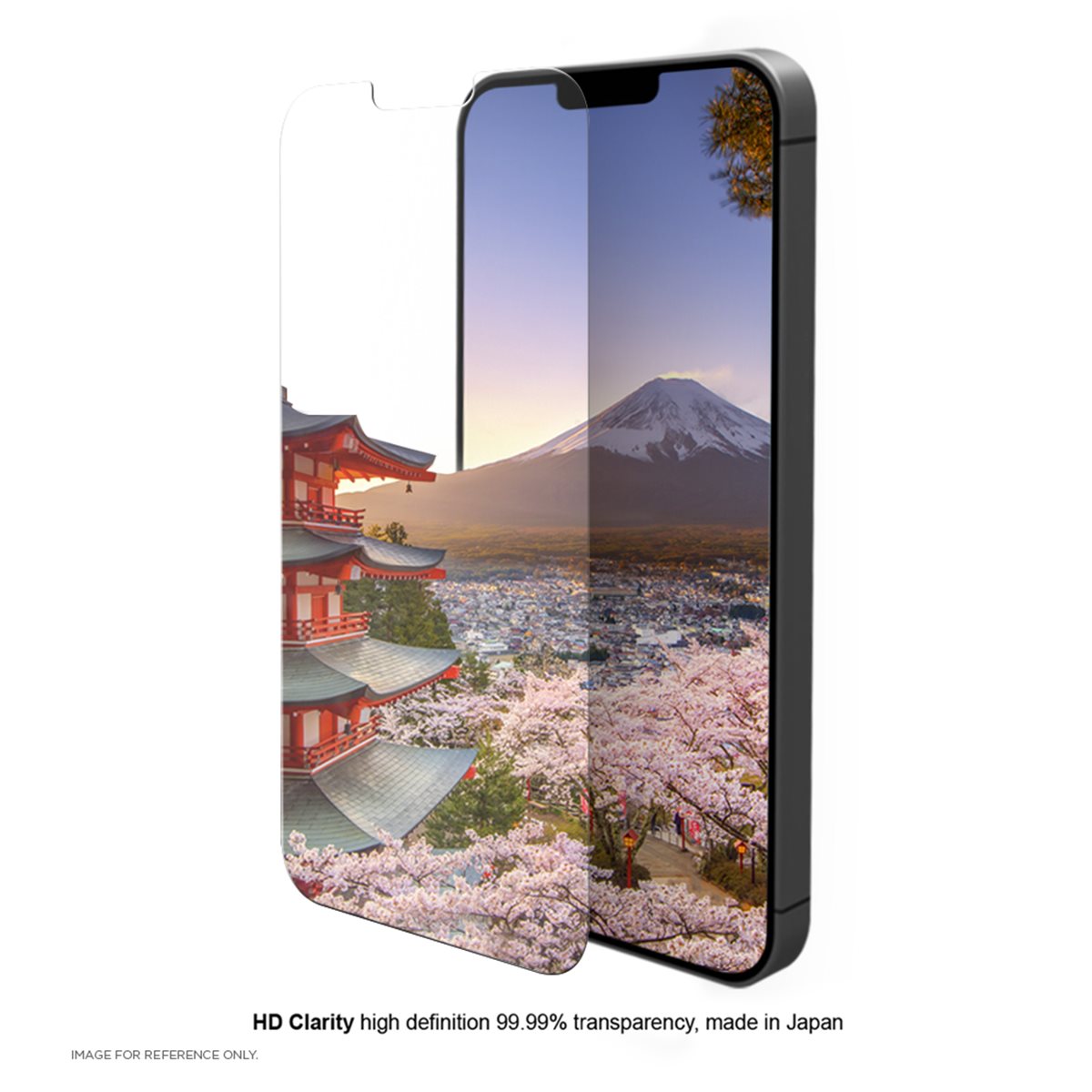 26270_3f42WPCSxI3NON EIGER APPLE IPHONE 12 PRO MAX DISPLAY-GLAS 2.5D GLASS CLEAR/BLACK