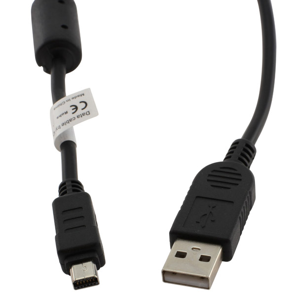 15462_0 USB-Kabel kompatibel zu Olympus CB-USB5, CB-USB6