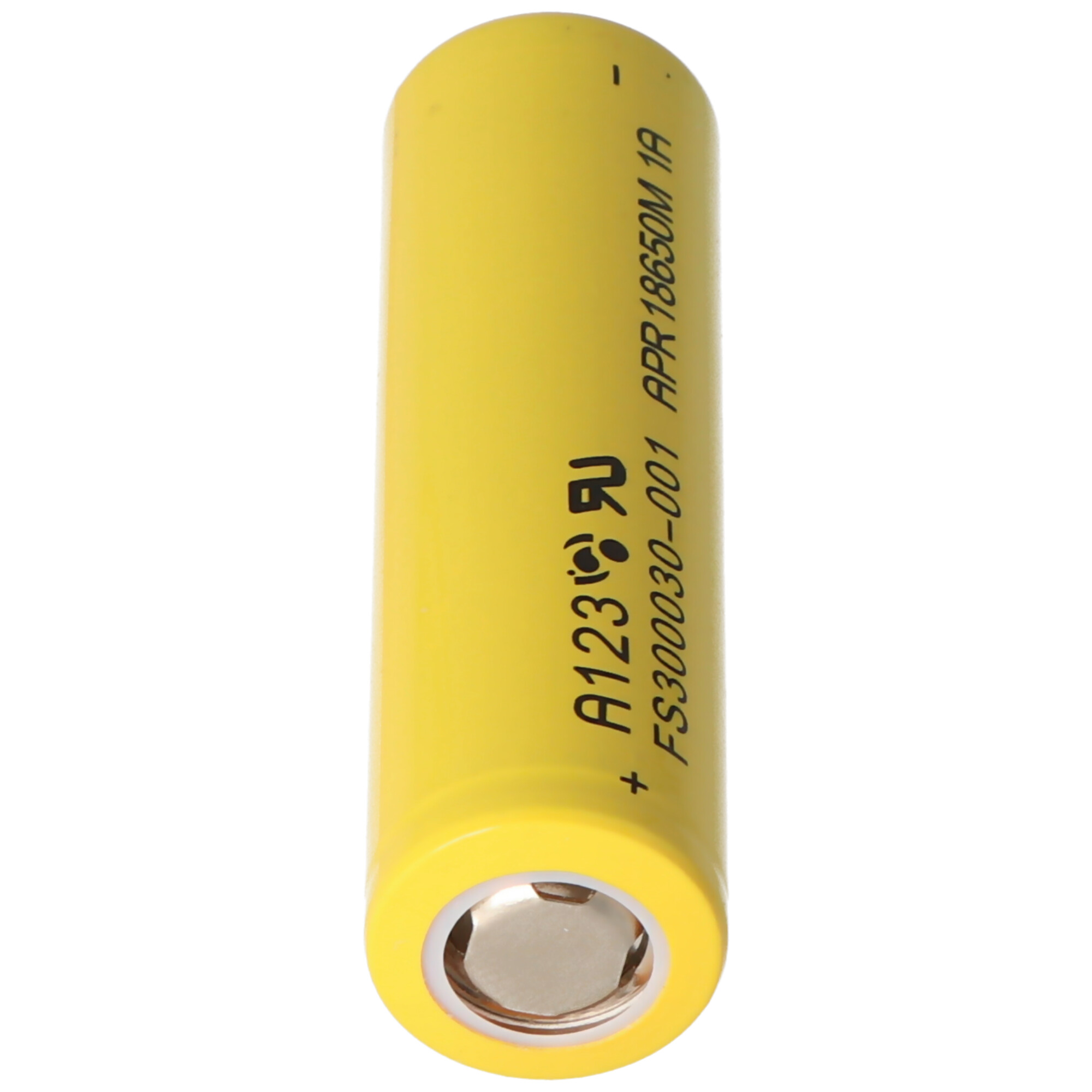 24342_08oU3fAj0cVLTZ A123 APR18650M1 A 3.3V 1100mAh LiFePo4 Akku Pluspol flach