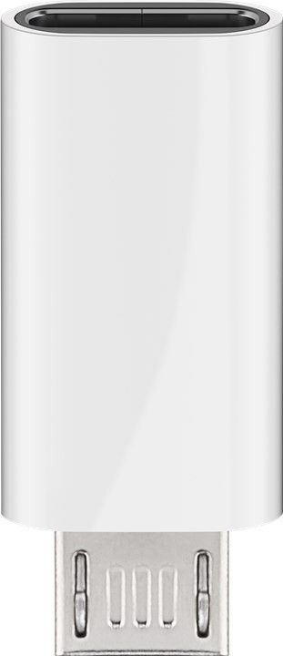 258946hEu7TKZL5Ikng Adaptateur USB 2.0 micro-B vers USB-C femelle blanc