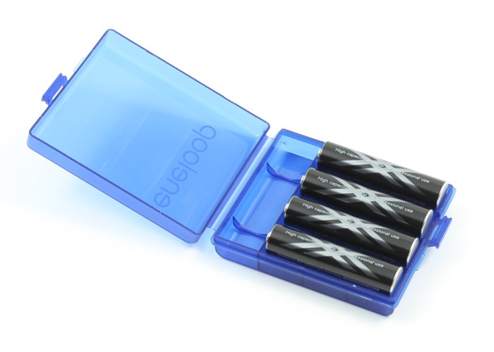 Panasonic Eneloop Pro BK-4HCDE Piles rechargeables AAA avec boîtier