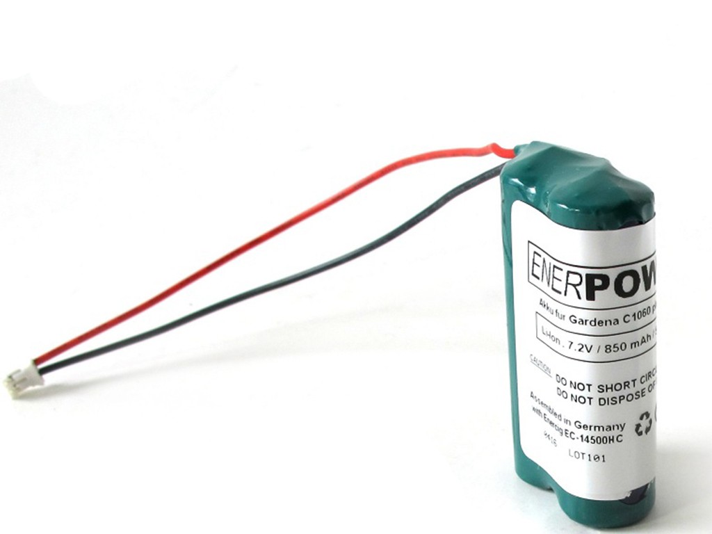 21596_0DvfPmaIDrtEOo Akku passend für Gardena C1060 plus Solar 7.4V 800mAh