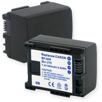 Battery suitable for Canon Legria FS19, HF M46, G10 830mAh