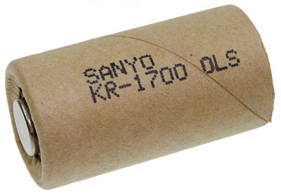 13297_0 Sanyo KR-1700SCV Pappmantel, Sub-C 1.2V 1700mAh Ni-CD