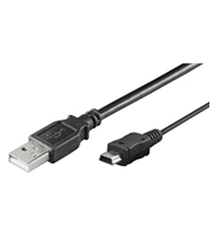 8371_0WFqshFZtTNqj6 USB Ladekabel mit mini USB (DKE-2, DC-U100)