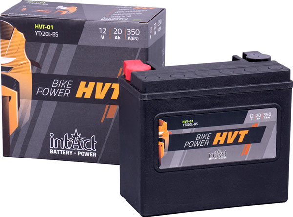16225_0 Intact HVT-01 Bike Power ersetzt HVT01, HVT-1 YTX20L-BS 12V 20Ah