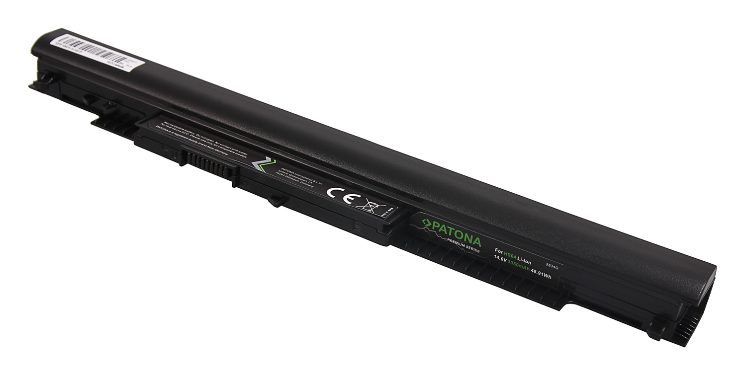 23080_0 Akku ersetzt HP HAkku ersetzt HP HSTNN-LB6U, HS04, 807612-421, 807957-001 3350mAhSTNN-LB6U, HS04, 80