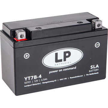 20338_0VIbWOUaSCpMe6 LP GT7B-4 GEL-Motorradbatterie erstzt YT7B-4, YT7B-BS, WP7B-4, M6008 12V 6Ah