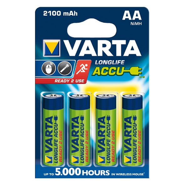 18722_0p3ZoD7C5frXkl Varta 56706 Ready2Use 2100mAh Ni-MH AA Akkus