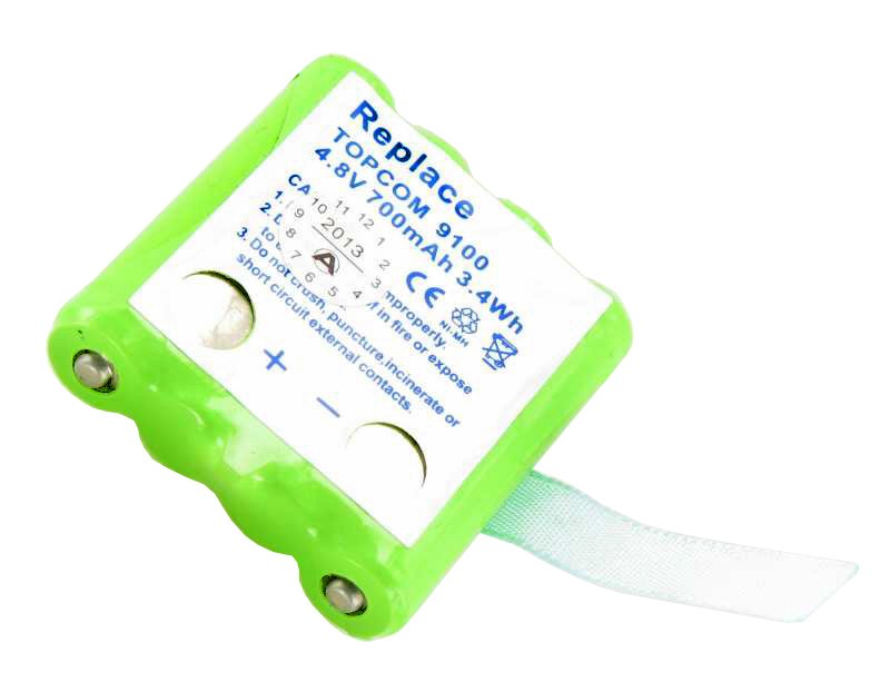 27182_0I2HPvVfRent3D Akku passend für Topcom Twintalker 9100 (2 Kontaktflächen)