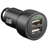 18124_0MYCqzftVsuOST KFZ Lade Adapter mini, Dual USB 3100mAh