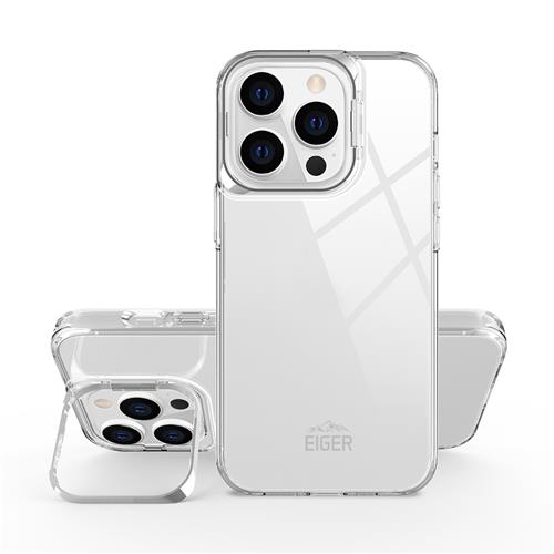 27075_2PTHpvthvFDOuP iPhone 15 Pro, Grip Stand Case transparent