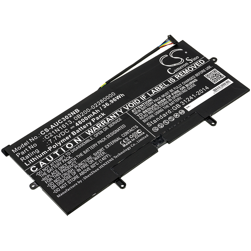 25348_0MTGPwF4Ri7ZFK Akku ersetzt Asus C21N1613, 0B200-02280000 passend für Chromebook Flip C302