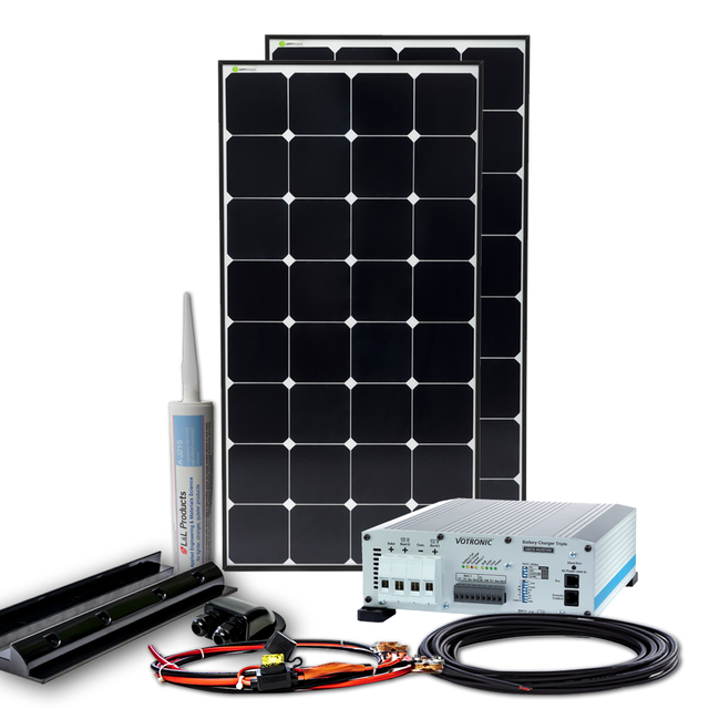 25623_00D2EGzIAeiz6P WATTSTUNDE 250Wp VBCS DAYLIGHT Solaranlage DLS250W 45/30/350 o. Charge Control S