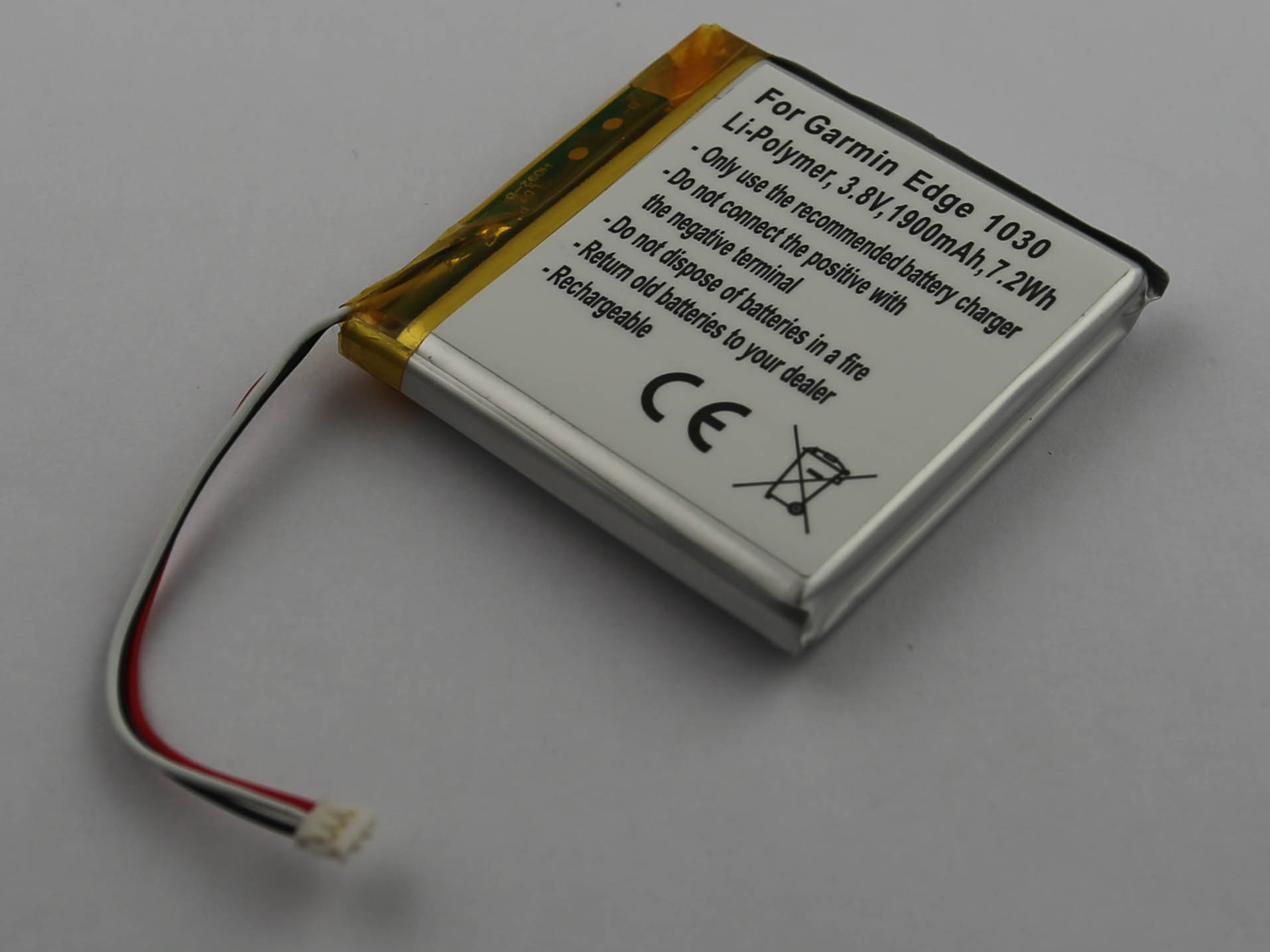27431_0 Akku ersetzt 361-00105-00 passend für Garmin Edge 1030