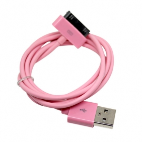 13088_0 iPhone Dock Connector Kabel Pink