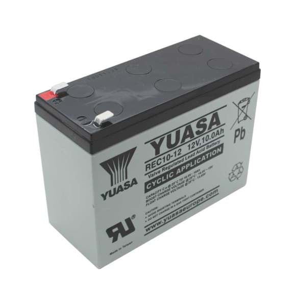 27211_00RjsPLyDy1nwO Yuasa REC10-12 12V 10Ah Zyklenfester Blei-Akku 151x65x116mm