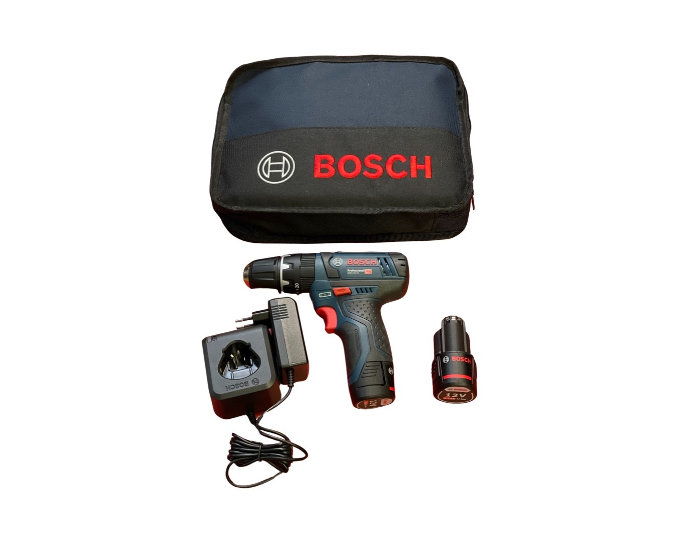 27379_0 BOSCH Perceuse-visseuse à percussion sans fil GSB 12V-15 Professional (2x 2Ah, 12V)
