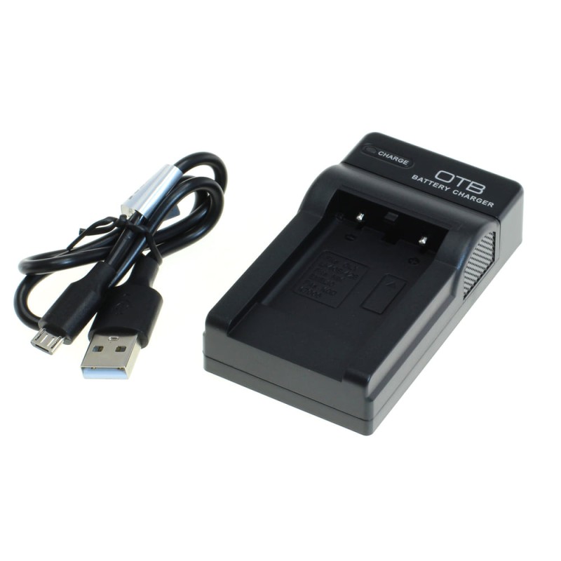 19676_0 USB Akkuladestation für Olympus LI-40B Akkus