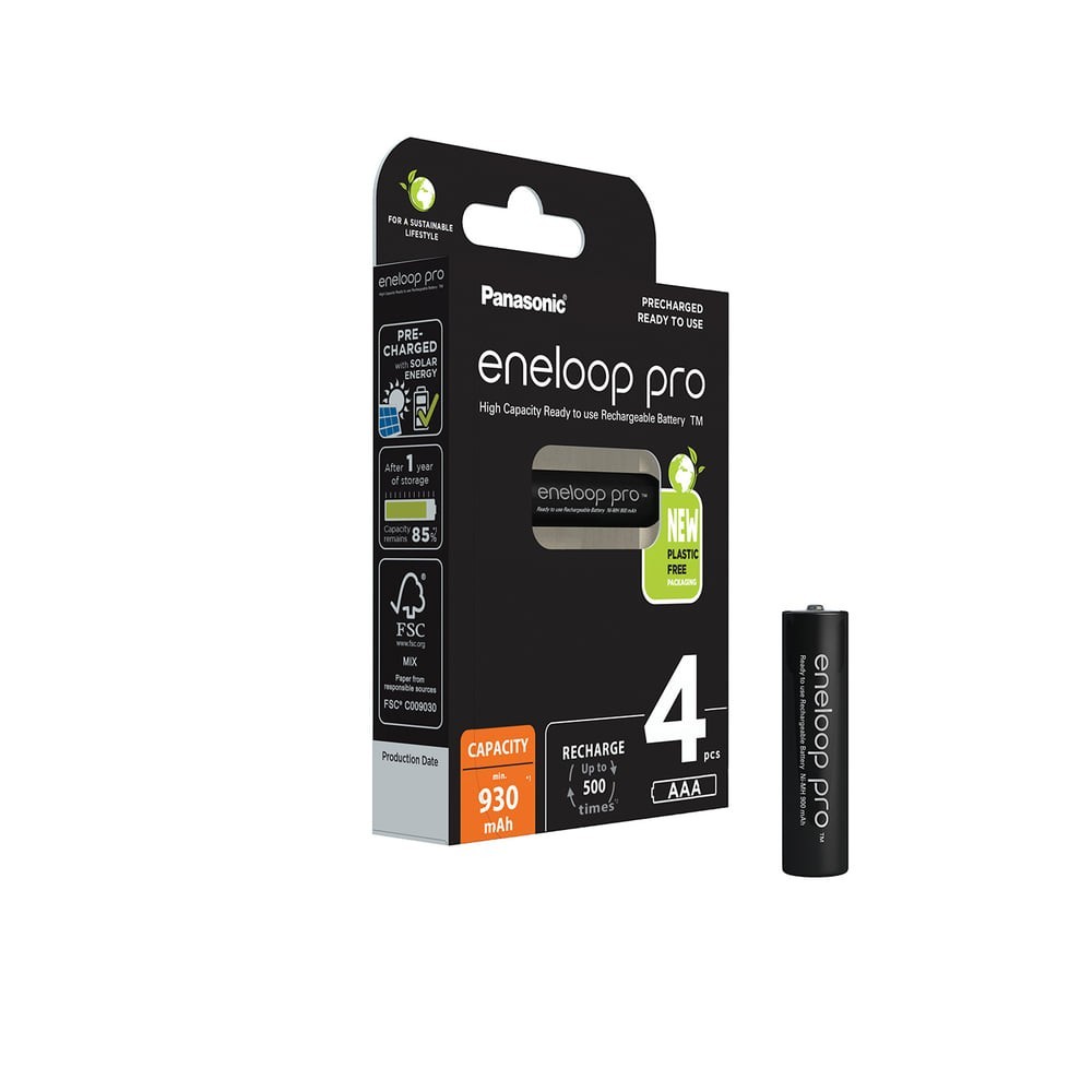 20201_0AaVk7QsT39J2p Panasonic Eneloop PRO AAA BK-4HCCE/4BE Piles rechargeables 950mAh