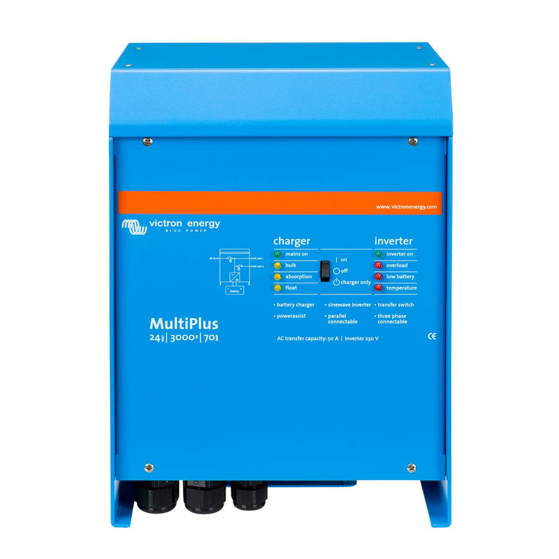 25793_0akaRxthOr0LI8 Victron MultiPlus 24/3000/70 Wechselrichter 2400W und Ladegerät 70A