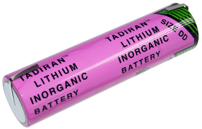 16616_0 Tadiran SL-2790/T DD Pile au lithium 35000mAh avec pattes à souder en U
