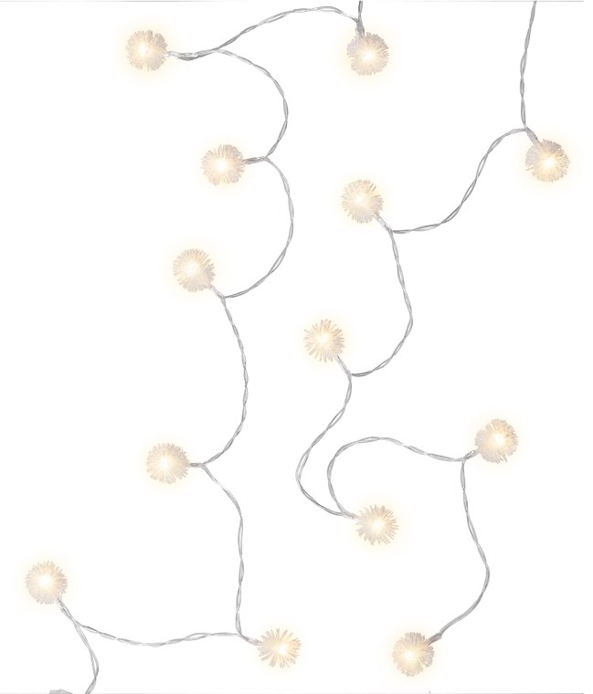 27233_0K9YcR6VJqB7TF 20er LED-Lichterkette "Schneeball"