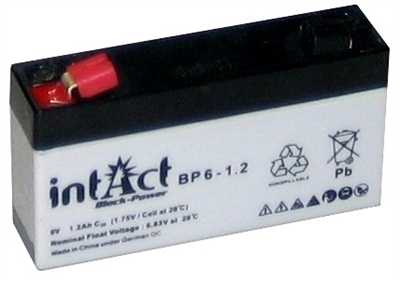 11760_0Ej18hmvD3E3xh Intact BP6-1.2, 6V 1,2A