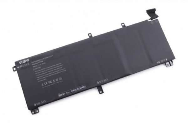 8781_0 Akku ersetzt Dell 07D1WJ, 245RR, 7D1WJ, T0TRM, Y758W 5400mAh