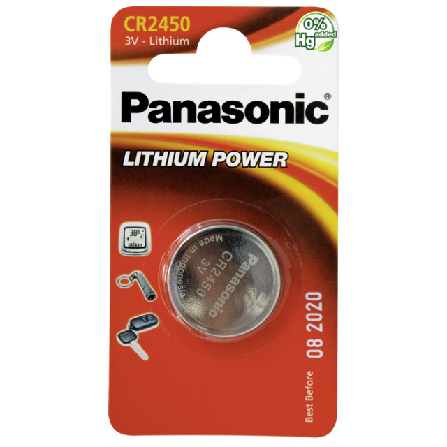 19140_0GKLC40yebydbQ Panasonic CR2450, CR-2450 Pile au lithium