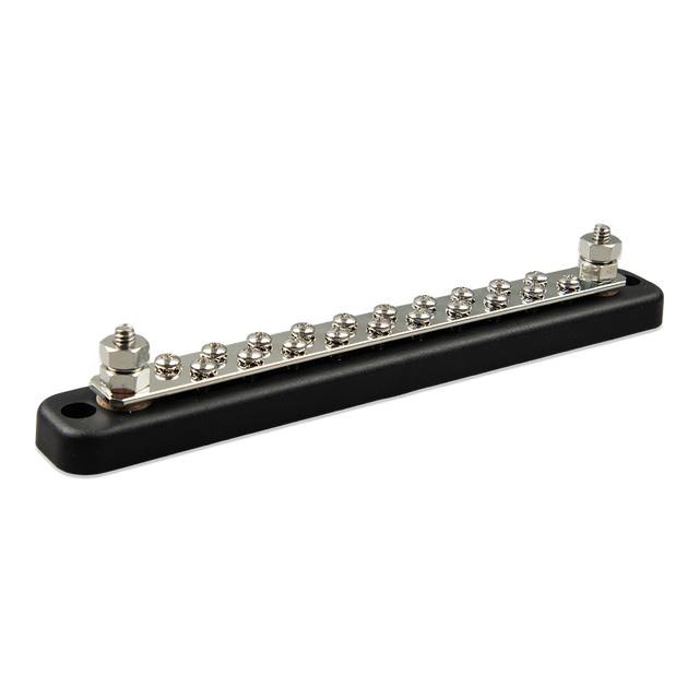 25898_09QBnQlm7oGYpq Victron Busbar 150A/70V, 2 Hochstromverbindungen und 20 Schwachstromverbindungen