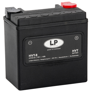 22197_0uZpX26FF7qGB6 LP HVT-8 SLA Motorradbatterie ersetzt YTX14-BS, CTX14-BS, GTX14-BS 12V 14Ah