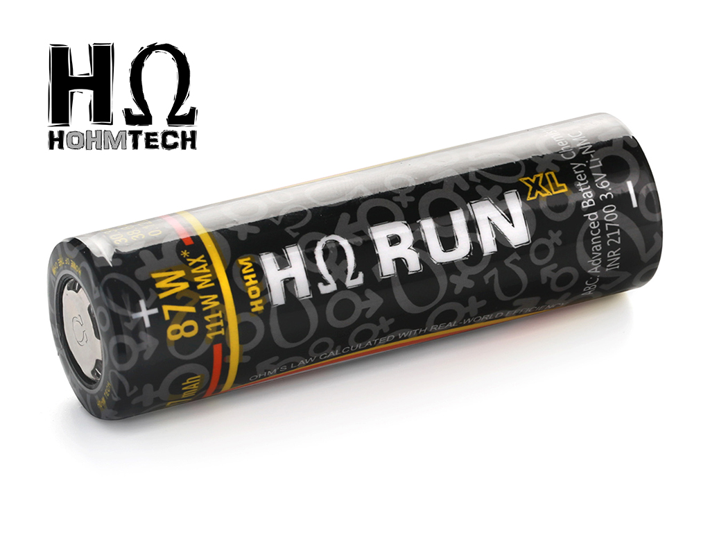 27214_06UReWxEvLhdrj HohmTech RunXL 21700 3.7V 4007mAh max. *38.6A Li-Ion Akku NMC