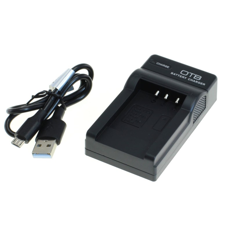 27199_0kR7dc2neOjDnB OTB Akkuladegerät passend zu Pentax D-LI88, DB-L80, EN-EL19