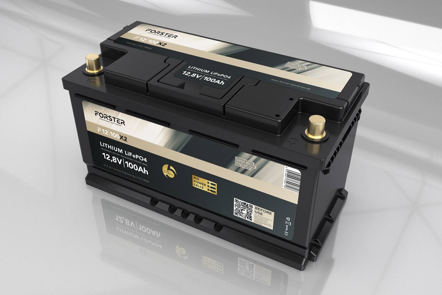 24495_0wZrrZ1XbBhQCi 12V 100Ah LiFePO4 Premium Caravan Batterie für VW T5, T6