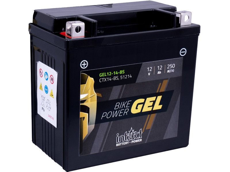 12513_00htvIcqBU2BTN Intact GEL12-14-BS GEL-Motorradbatterie ersetzt GEL12-14-BS, 512014010 12V 12Ah