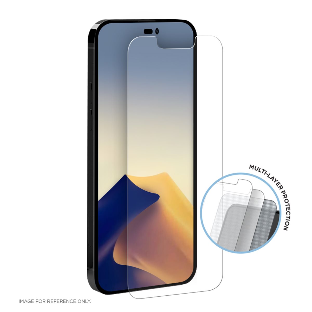 26218_39hhabi2UNnyY5 EIGER APPLE IPHONE 14 PRO MAX DISPLAY-GLAS (1ER-PACK) HIGH IMPACT TRIFLEX CLEAR