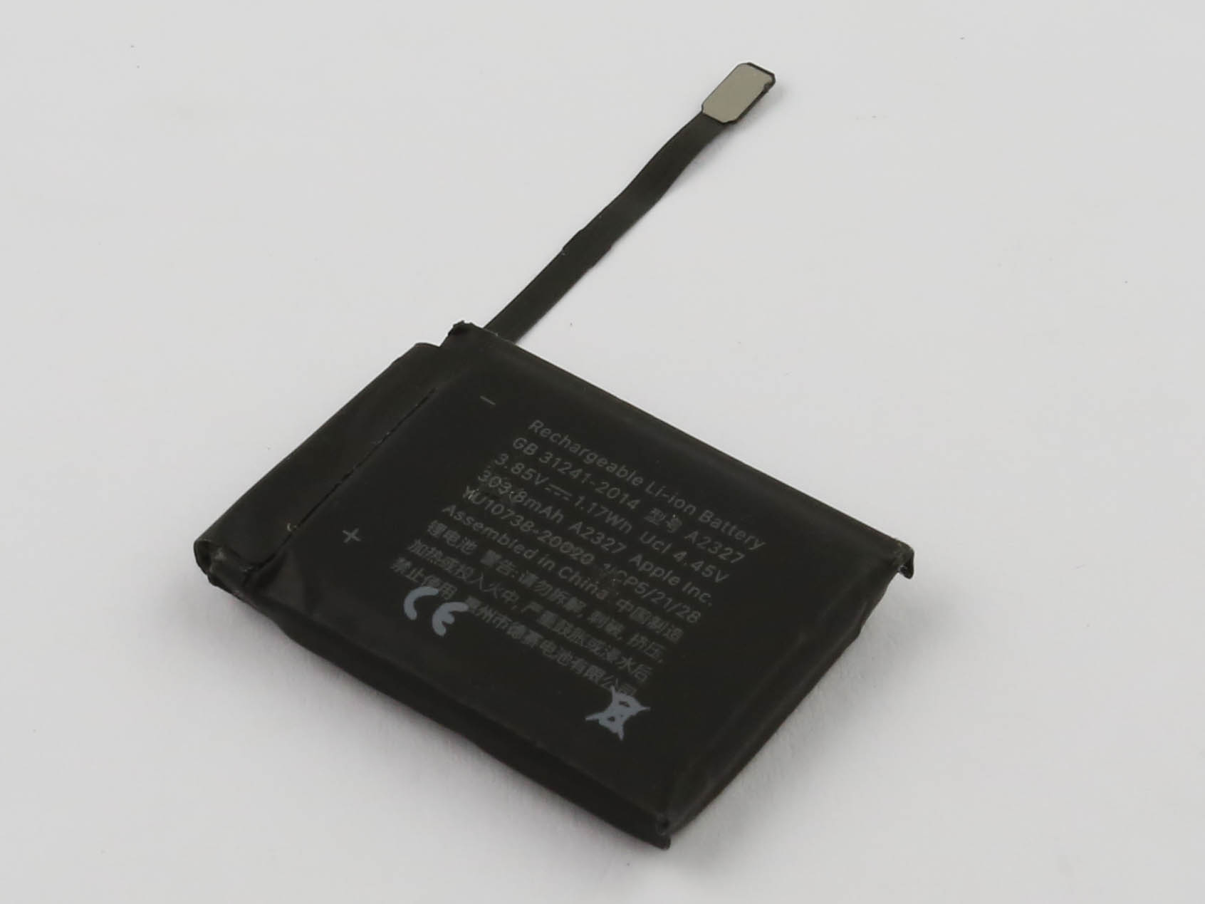 27375_0OnF6eqJSC2iWX Akku ersetzt A2327 passend für Apple Watch Series 6 44mm, A2292, A2294, A2376
