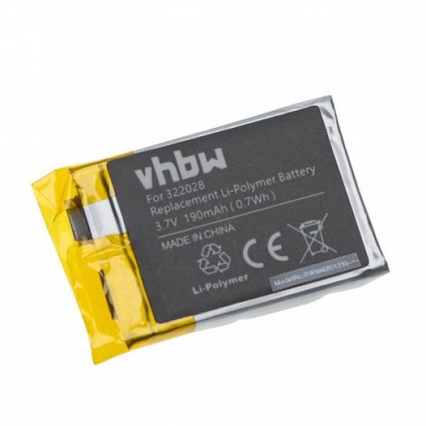 24638_0g5LjdnrdZRZAs Akku ersetzt TomTom 322028 passend für TomTom Runner Cardio, Golfer 1