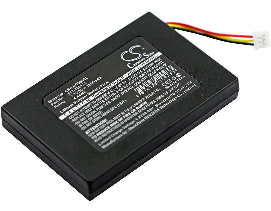 23461_0 Akku ersetzt Logitech 533-000132 passend für G533, G933 1200mAh