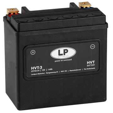 22702_00NeYIeHxG9sV1 Batterie moto LP HVT-3 remplace YTX14L-BS, HVT3, HVT-03, 65958-04 12V 14Ah