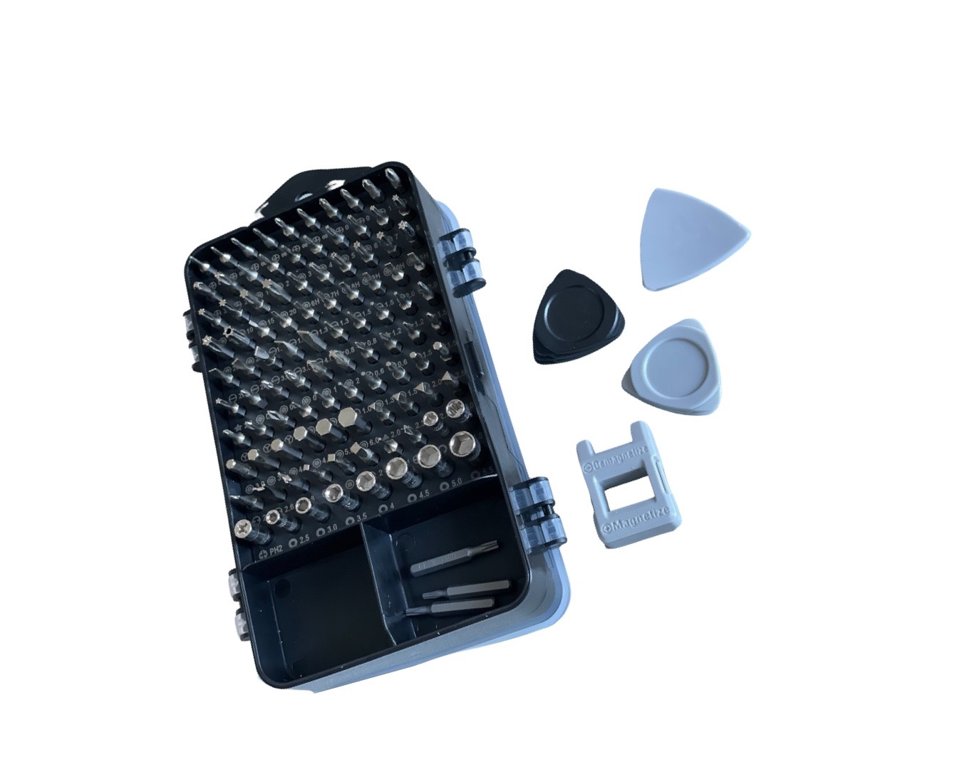 26966_1Fz6SOJiupXkyL Profi Universal Werkzeug Set 122 Teilig, Smartphone, Handy Reparatur Werkzeug
